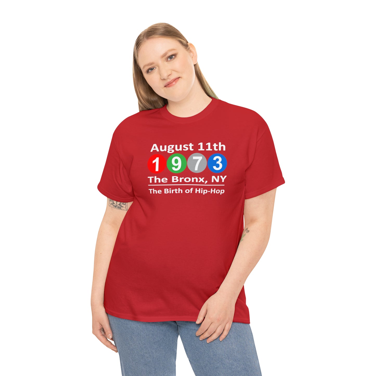 August 11th, 1973 The Bronx, NY The Birth of Hip-Hop Shirt Great gift for a Hip-Hop & Rap Lover, Hip Hop T-Shirt, Rap Tee