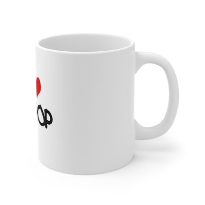 i love Hip-Hop Mug 11oz - Great gift for a Hip-Hop Head