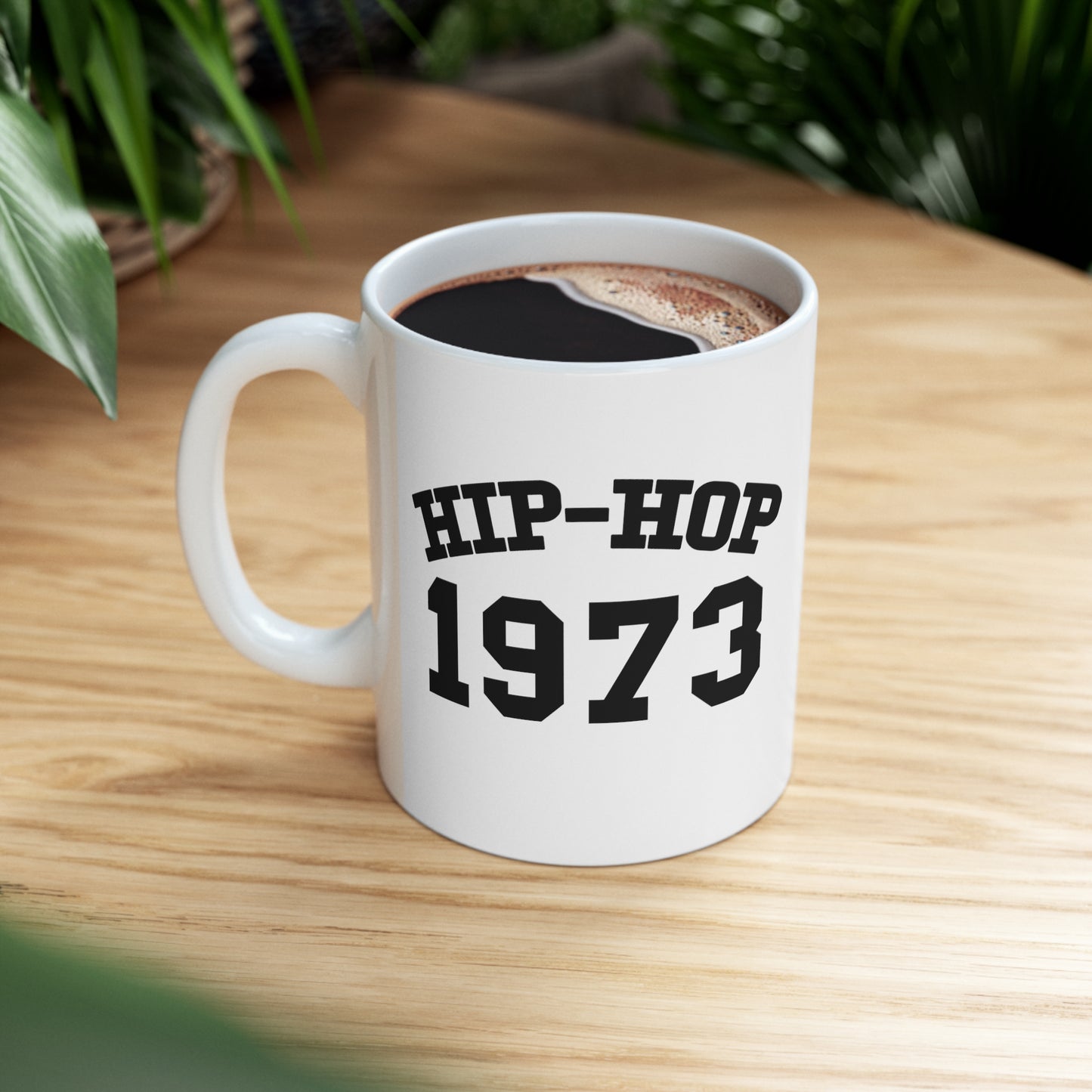 Hip-Hop 1973 Mug, Hip-Hop 50 Mug, Rap Music Mug, Hip-Hop 50th Mug, Hip-Hop Anniversary Mug, Rap Culture Mug, Urban Mug