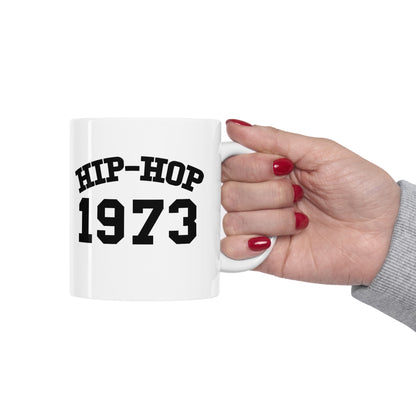 Hip-Hop 1973 Mug, Hip-Hop 50 Mug, Rap Music Mug, Hip-Hop 50th Mug, Hip-Hop Anniversary Mug, Rap Culture Mug, Urban Mug