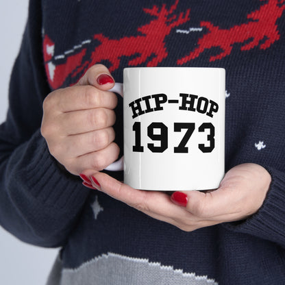 Hip-Hop 1973 Mug, Hip-Hop 50 Mug, Rap Music Mug, Hip-Hop 50th Mug, Hip-Hop Anniversary Mug, Rap Culture Mug, Urban Mug