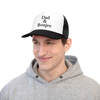 Dad & Boujee Snapback Trucker Hat Great Father's Day Gift for Dad, Hats for Dad