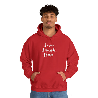 Live Laugh Rap Hoodie Sweatshirt, Rap Hoodie, Funny Hip-Hop Gift