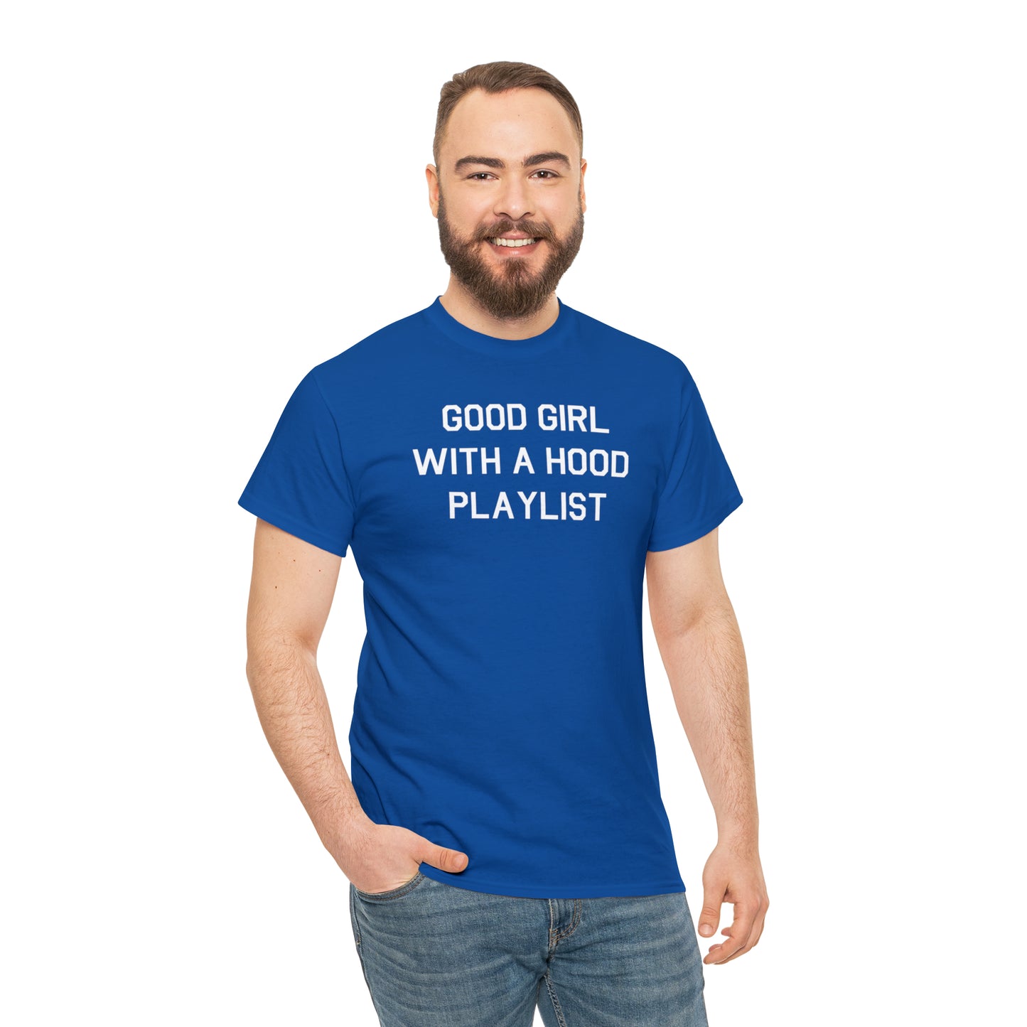 Good Girl With A Hood Playlist Shirt Great gift for a Good Girl With A Hood Playlist T-Shirt