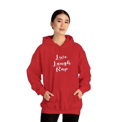 Live Laugh Rap Hoodie Sweatshirt, Rap Hoodie, Funny Hip-Hop Gift