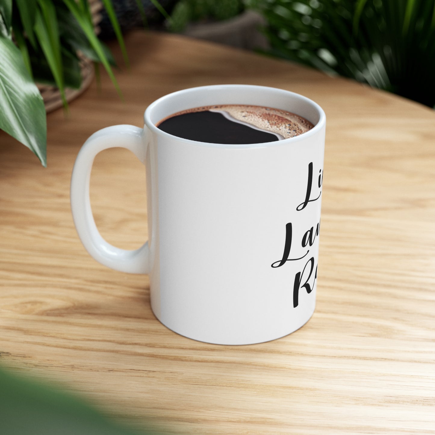 Live Laugh Rap 11oz Mug Great housewarming Gift, Hip-Hop Gift