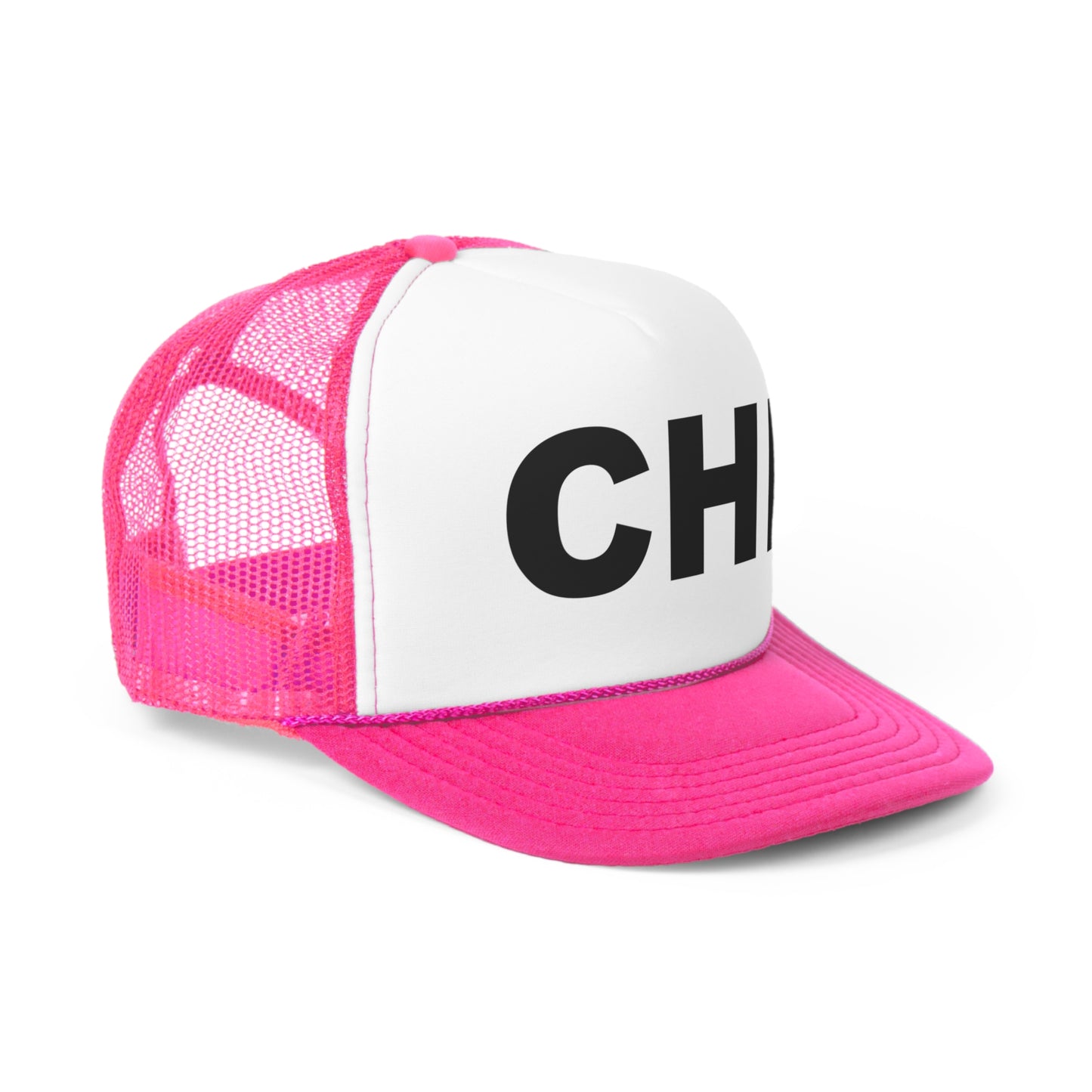 CHI Snapback Trucker Hat, Chicago Cap, CHI Cap, Chicago Hat, Chicago Hats for CHI Natives