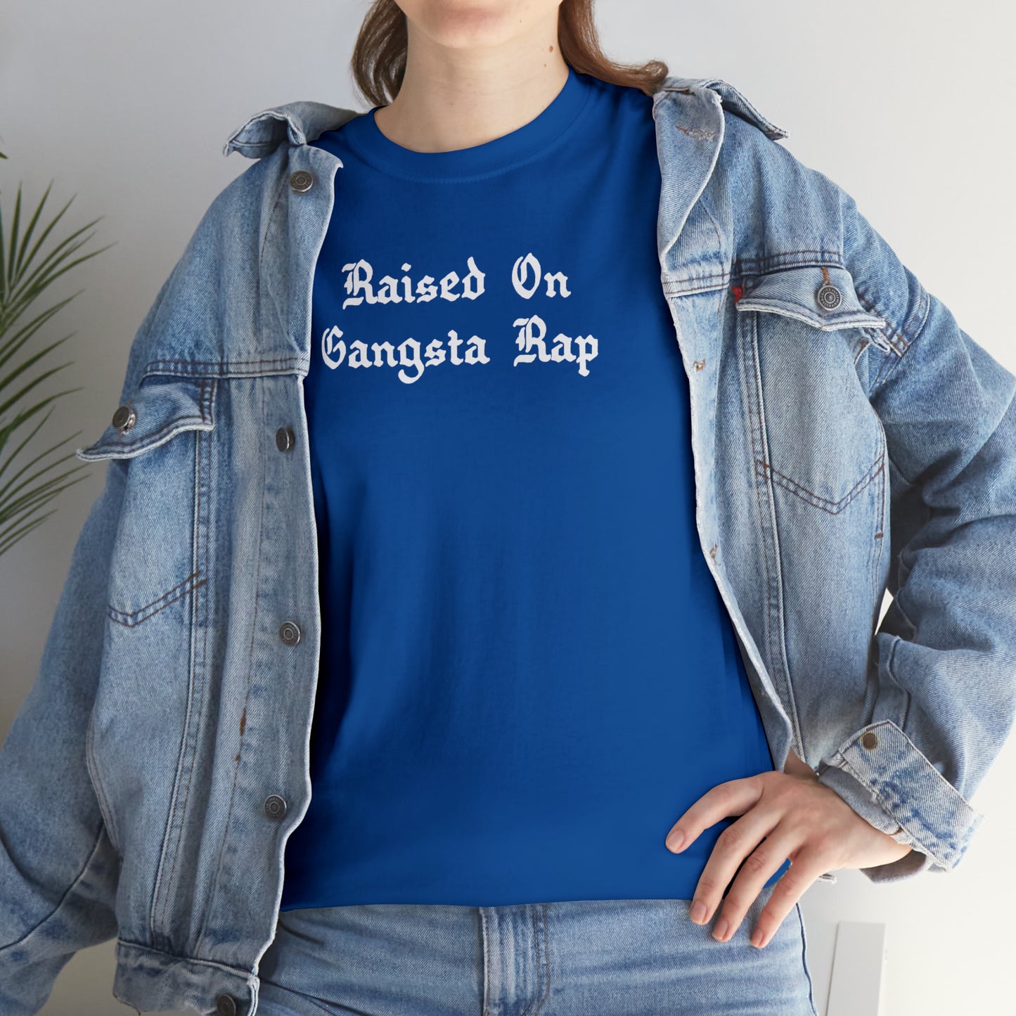 Raised on Gangsta Rap Shirt Great gift for a Hip-Hop & Rap Lover T-Shirt, Rap T-Shirt, Gangsta Rap Tee