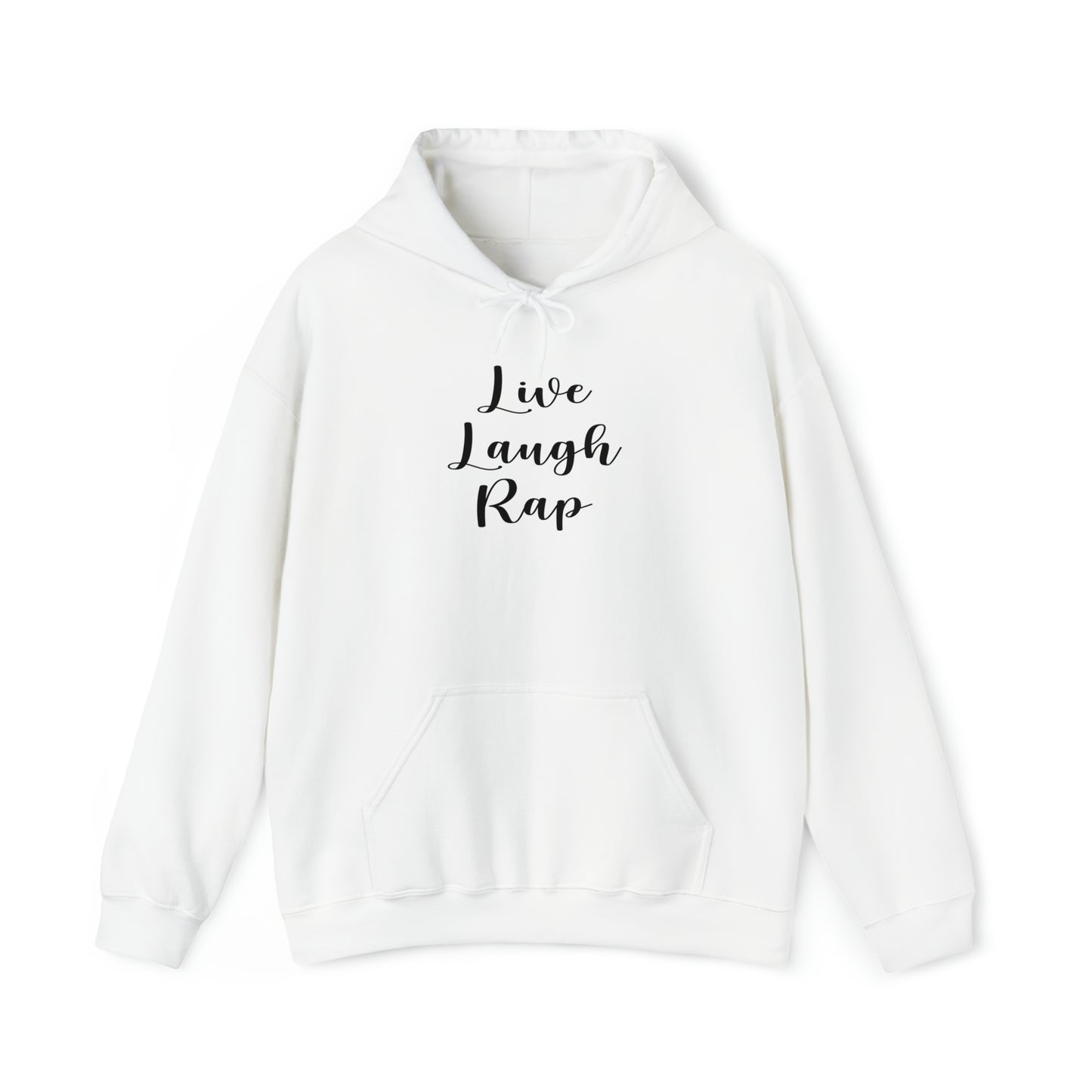 Live Laugh Rap Hoodie Sweatshirt, Rap Hoodie, Funny Hip-Hop Gift