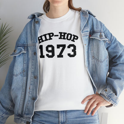 Hip-Hop 1973 T-Shirt, Hip-Hop 50 T-Shirt, Rap Music Tee, Hip-Hop 50th T-Shirt, Hip-Hop 1973 Anniversary Tee, Rap Culture Shirt, Urban Shirt