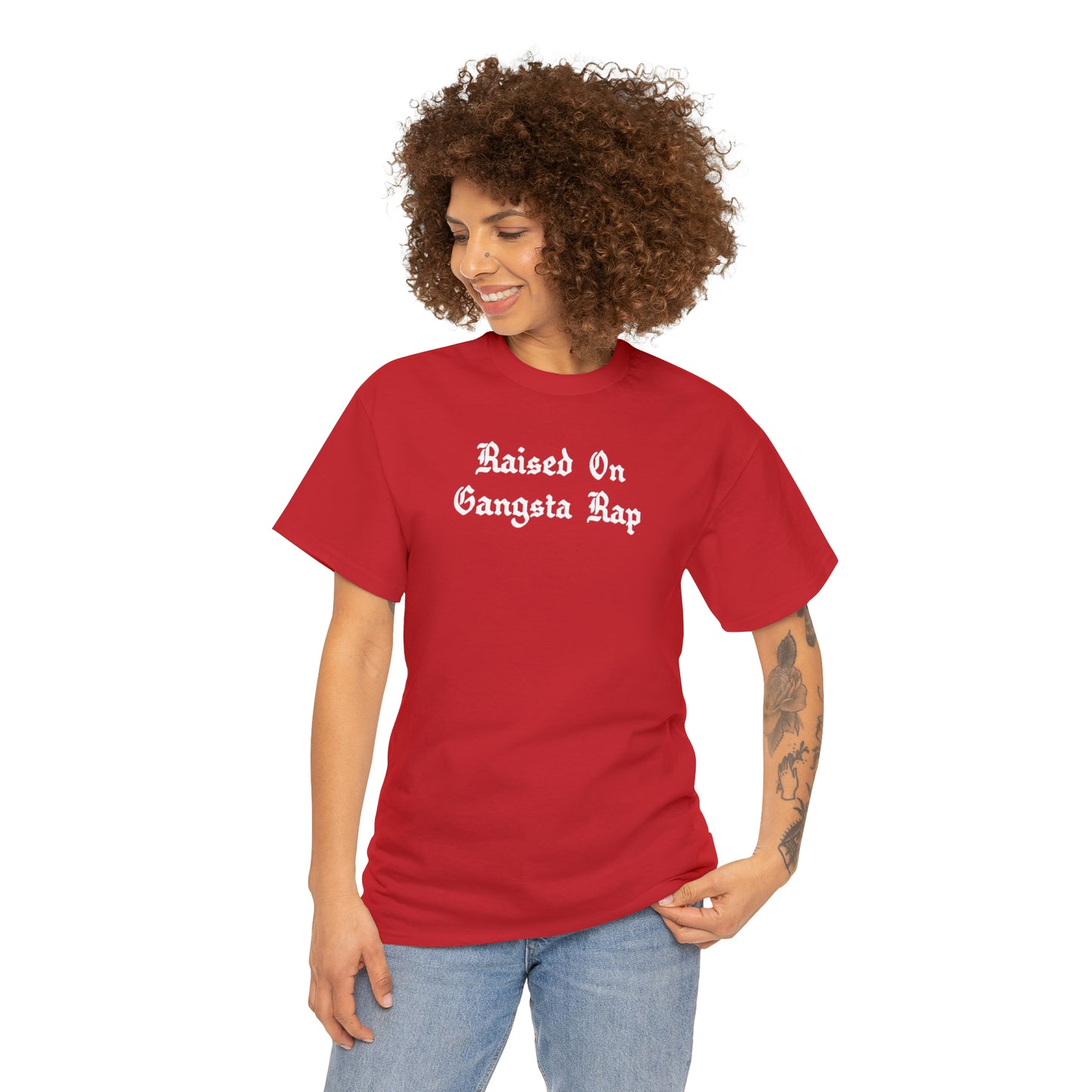 Raised on Gangsta Rap Shirt Great gift for a Hip-Hop & Rap Lover T-Shirt, Rap T-Shirt, Gangsta Rap Tee