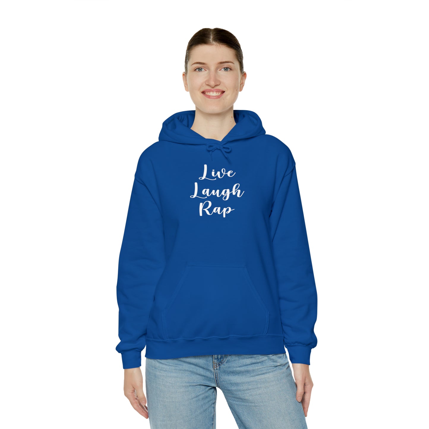 Live Laugh Rap Hoodie Sweatshirt, Rap Hoodie, Funny Hip-Hop Gift