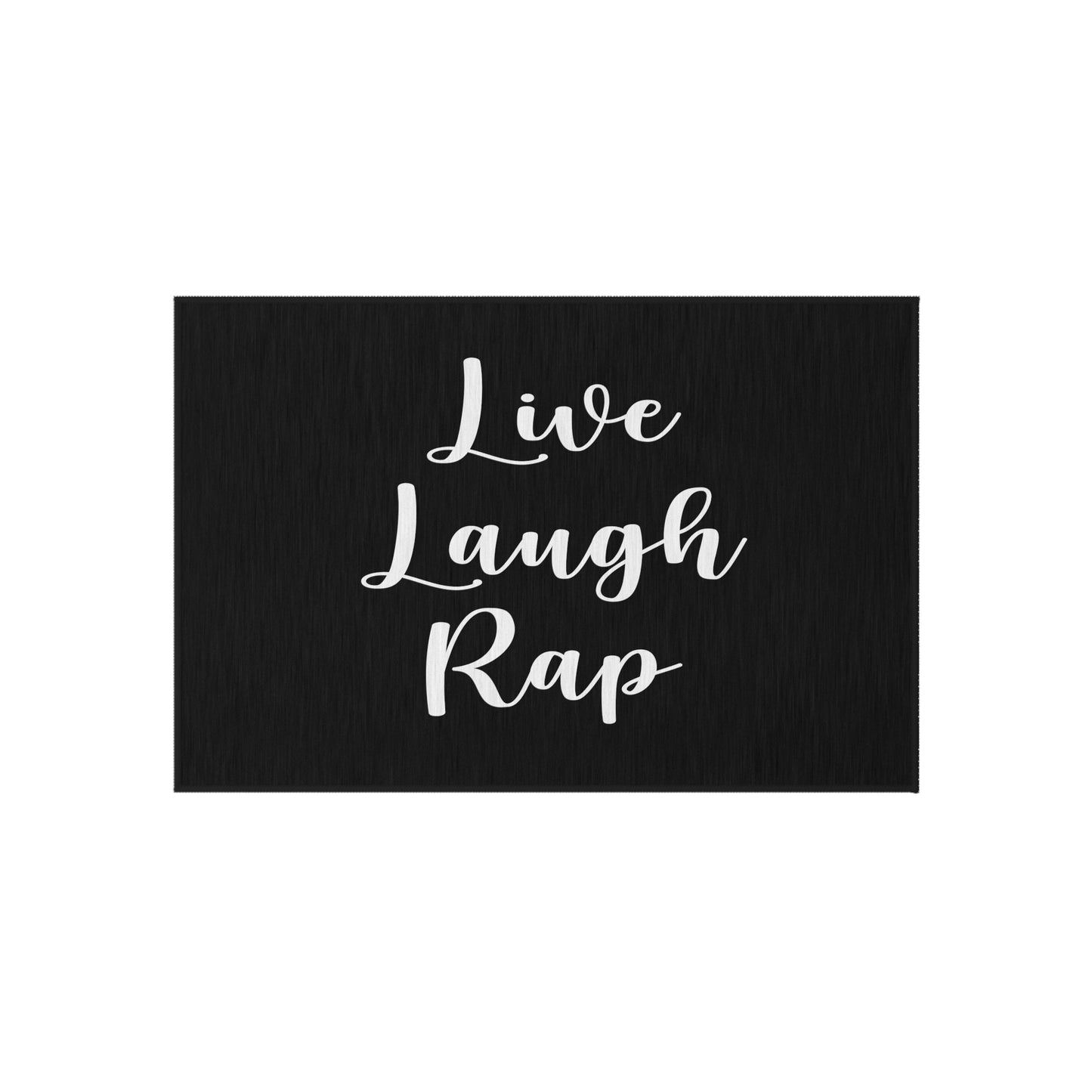 Live Laugh Rap Rug Great housewarming Gift Live Laugh Rap Outdoor Welcome Mat