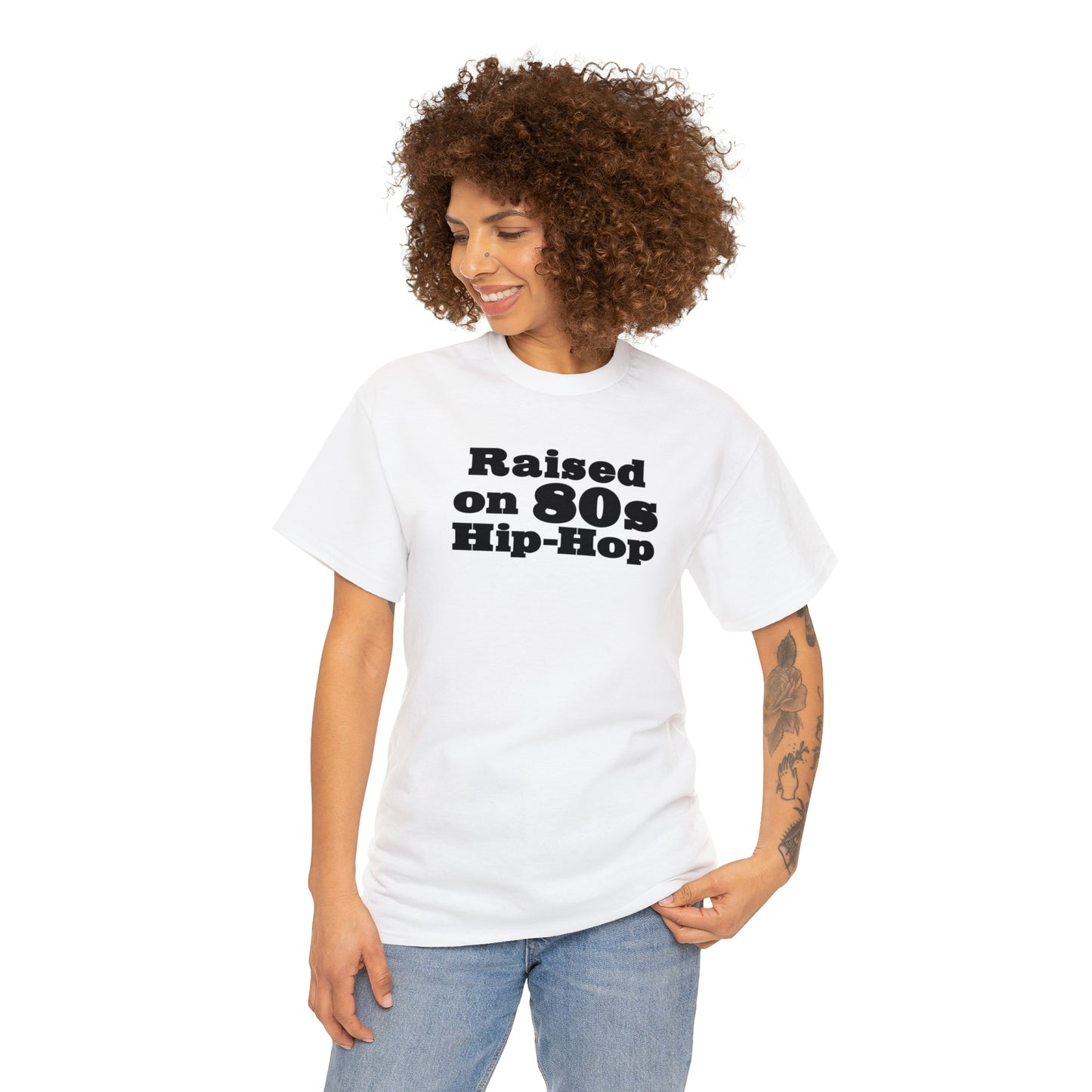 Raised on 80s Hip-Hop Shirt Great gift for an 80s Hip-Hop & Rap Lover T-Shirt