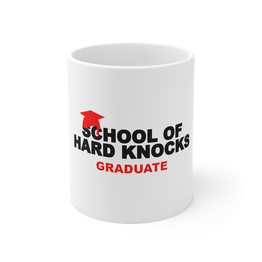 School of Hard Knocks 11oz Mug Great Gift for a Rap Lover, Rap Mug, Hip Hop Gift