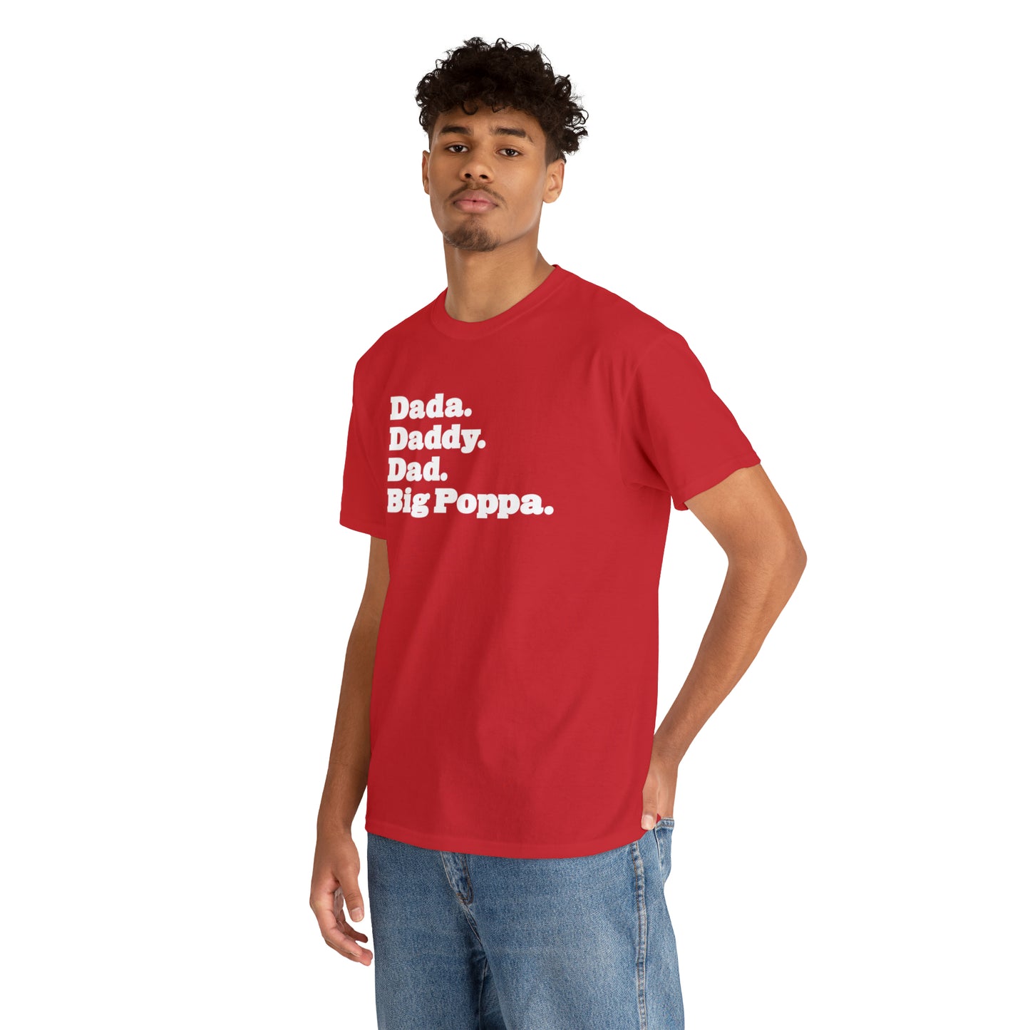 Dada Daddy Dad Big Poppa Shirt Great Father's Day Gift for Dada Daddy Dad Big Poppa T-Shirt for Dad