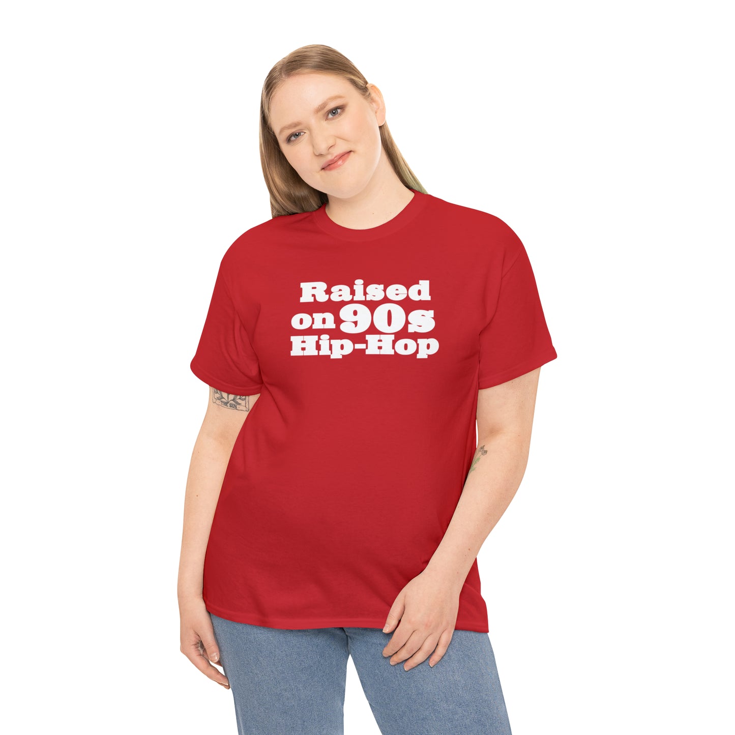 Raised on 90s Hip-Hop Shirt Great gift for a 90s Hip-Hop & Rap Lover T-Shirt