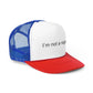 I'm Not A Rapper Snapback Trucker Hat