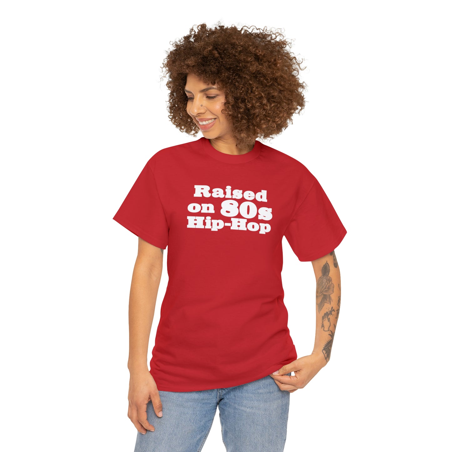 Raised on 80s Hip-Hop Shirt Great gift for an 80s Hip-Hop & Rap Lover T-Shirt