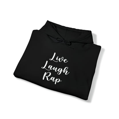 Live Laugh Rap Hoodie Sweatshirt, Rap Hoodie, Funny Hip-Hop Gift