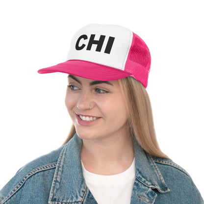 CHI Snapback Trucker Hat, Chicago Cap, CHI Cap, Chicago Hat, Chicago Hats for CHI Natives