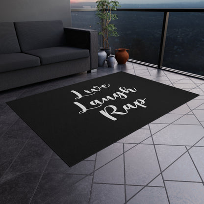 Live Laugh Rap Rug Great housewarming Gift Live Laugh Rap Outdoor Welcome Mat