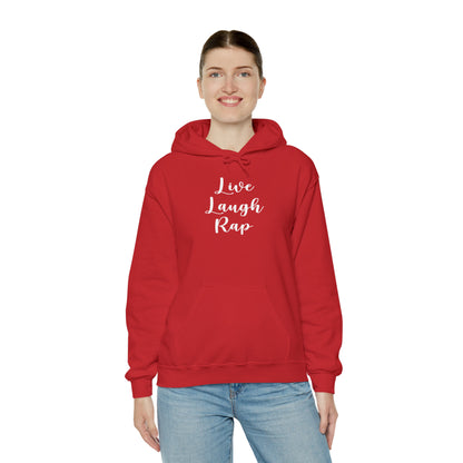 Live Laugh Rap Hoodie Sweatshirt, Rap Hoodie, Funny Hip-Hop Gift