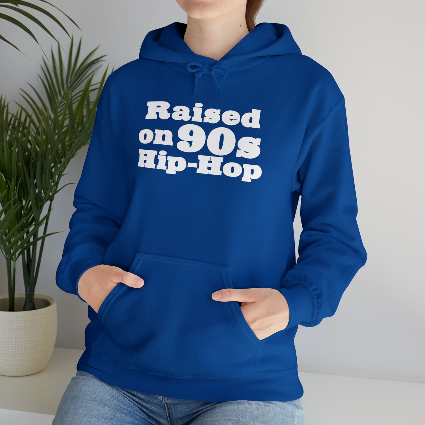 Raised on 90s Hip-Hop Hoodie Great Gift for a 90s Hip-Hop & Rap Lover Sweatshirt