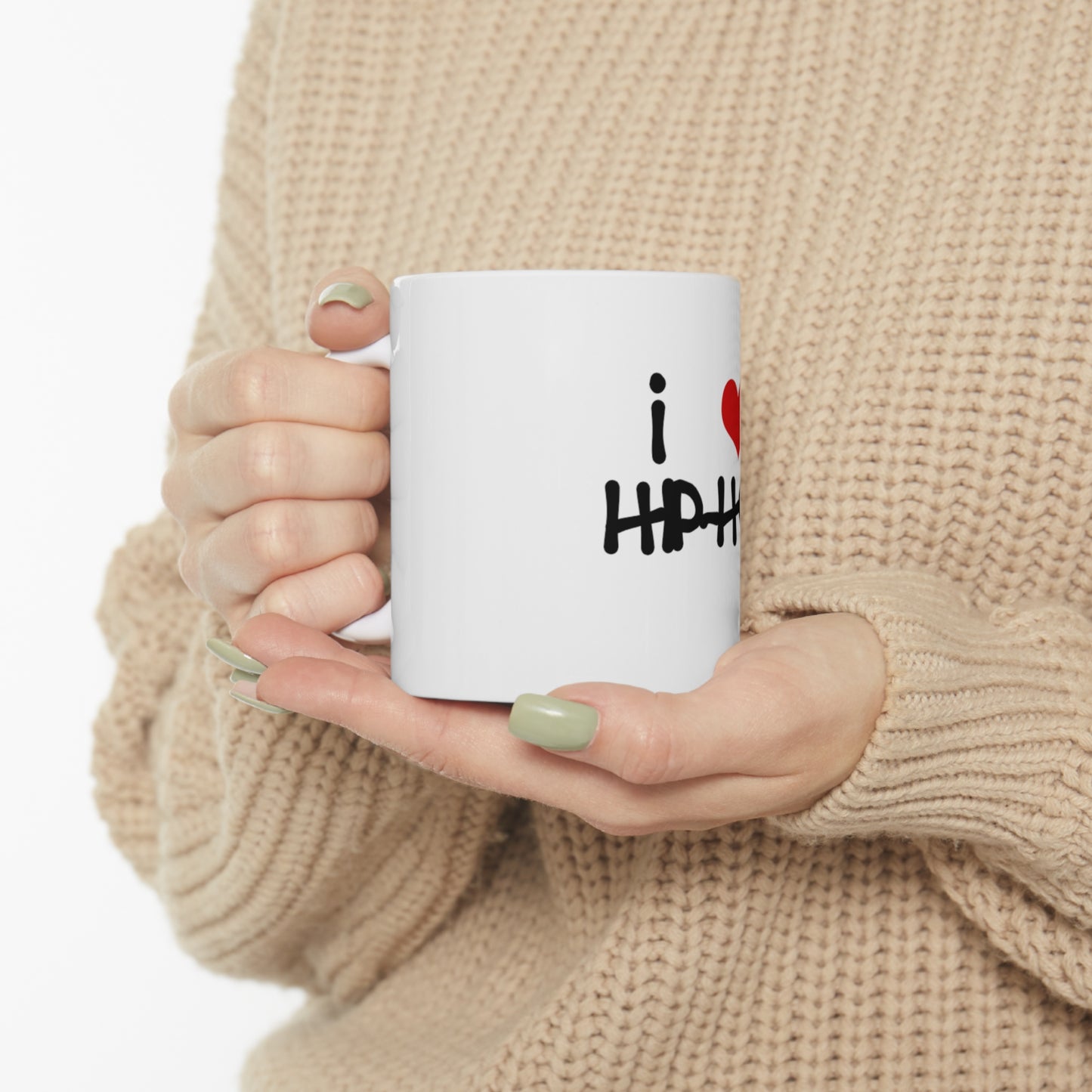 i love Hip-Hop Mug 11oz - Great gift for a Hip-Hop Head