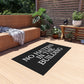 No Haters In The Building Rug Great housewarming Gift No Haters In The Building Outdoor Welcome Mat