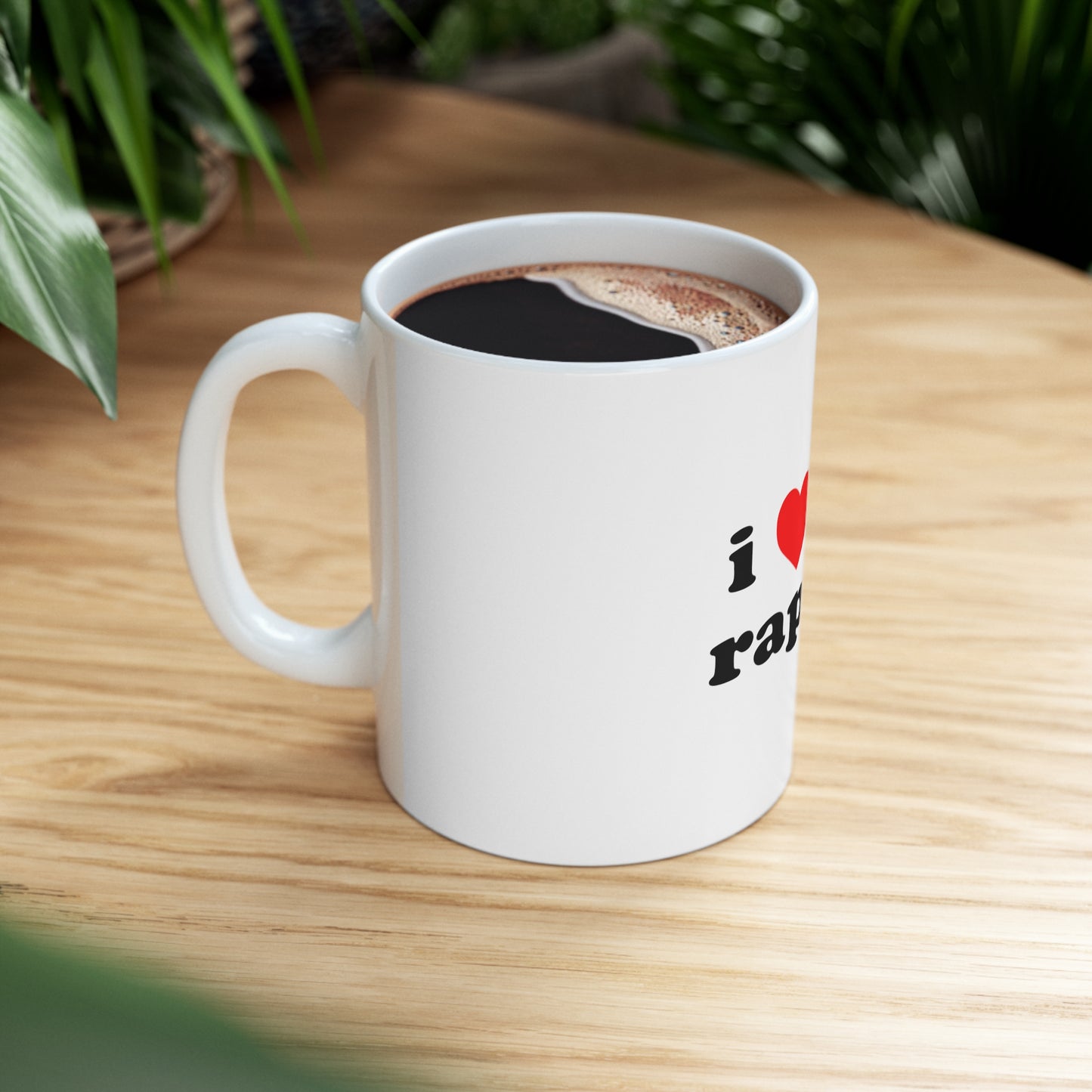 i love hot rappers Mug 11oz