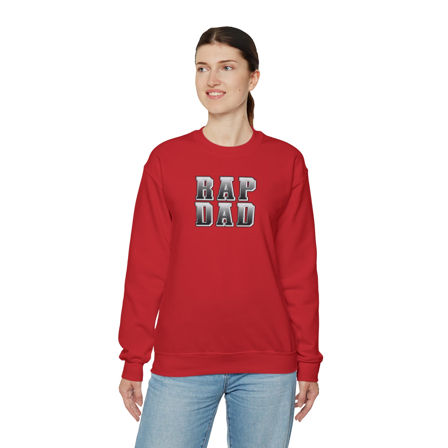 Rap Dad Crewneck Sweatshirt - Great gift for Dad