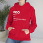 CEO Definition Hoodie Sweatshirt