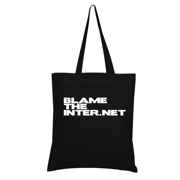 blametheinter.net tote bag