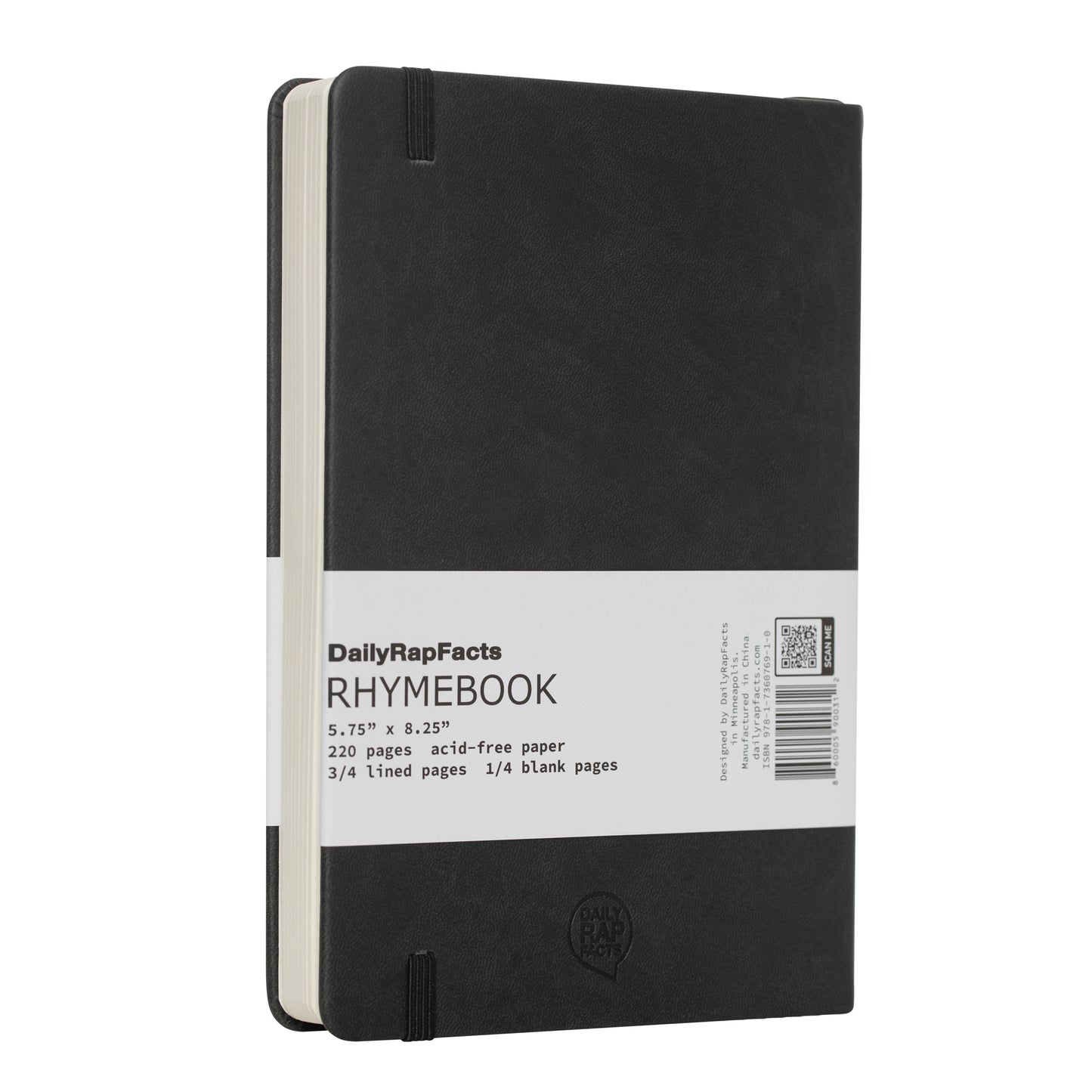 BLACK RHYMEBOOK BACK