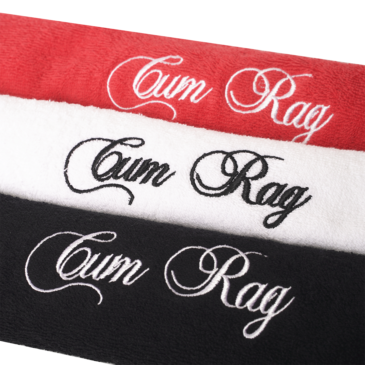 GOOD CATCH Cum Towel and Cum Rag Black or White Wholesale Prices Same Day  Shipping