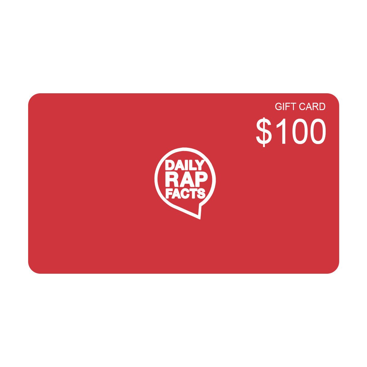 DailyRapFacts Store Gift Card
