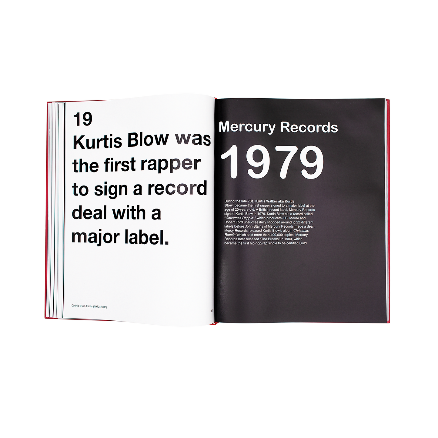 Kurtis Blow fact in 100 Hip-Hop Facts (1973-2000)
