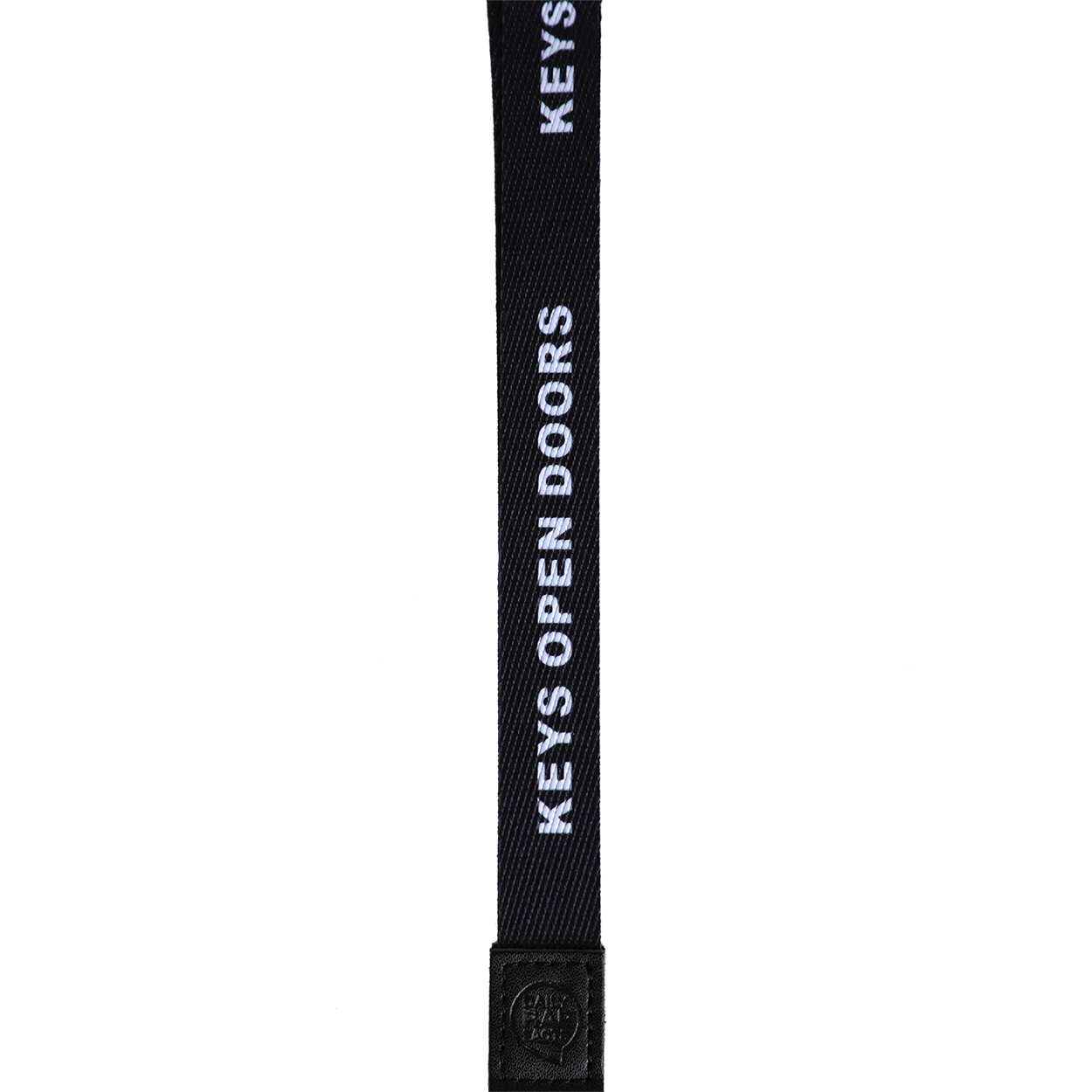 Keys Open Doors Lanyard (Black)