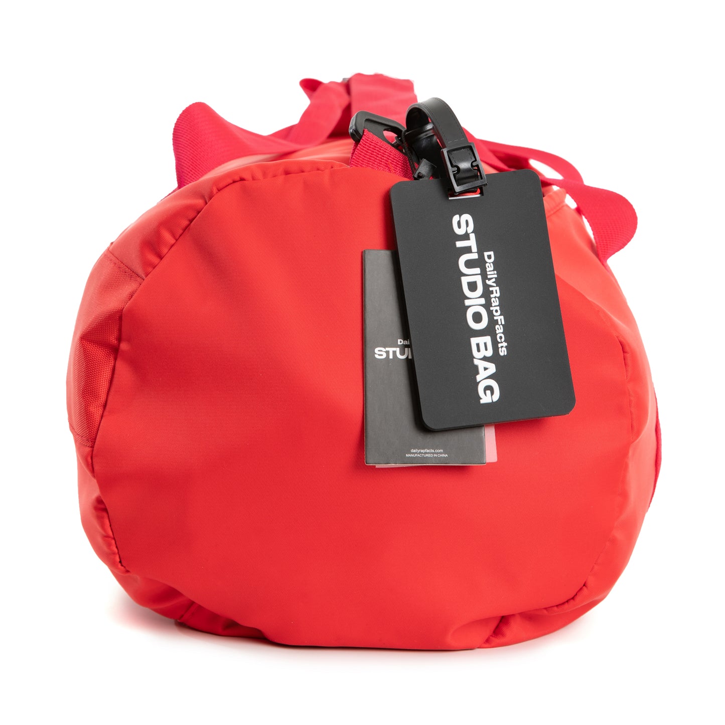 Red Studio Bag Luggage Tag
