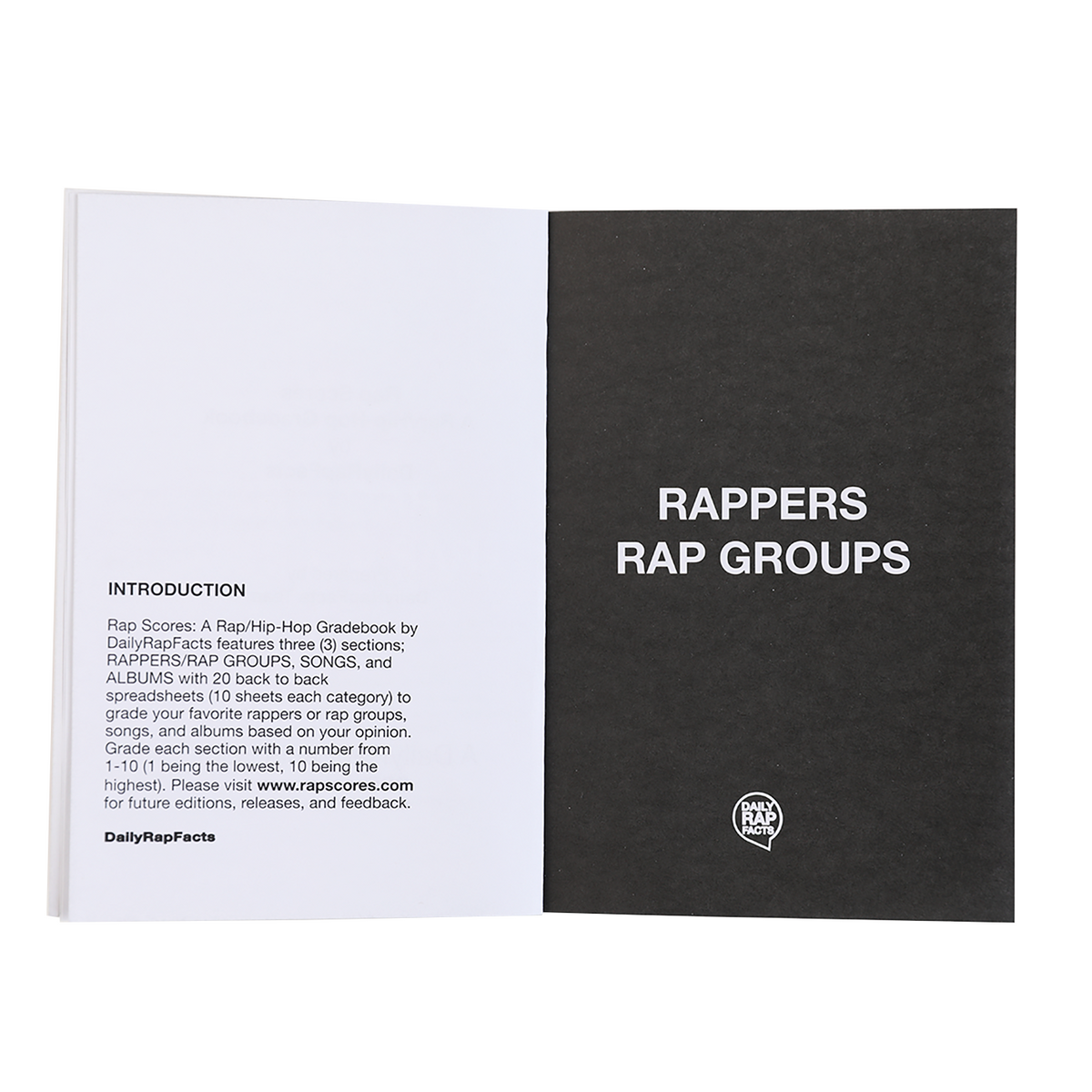 Rap Score Rap Scores: A Rap/Hip-Hop Gradebook | DailyRapFacts Store