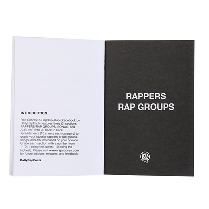Rap Scores: A Rap/Hip-Hop Gradebook