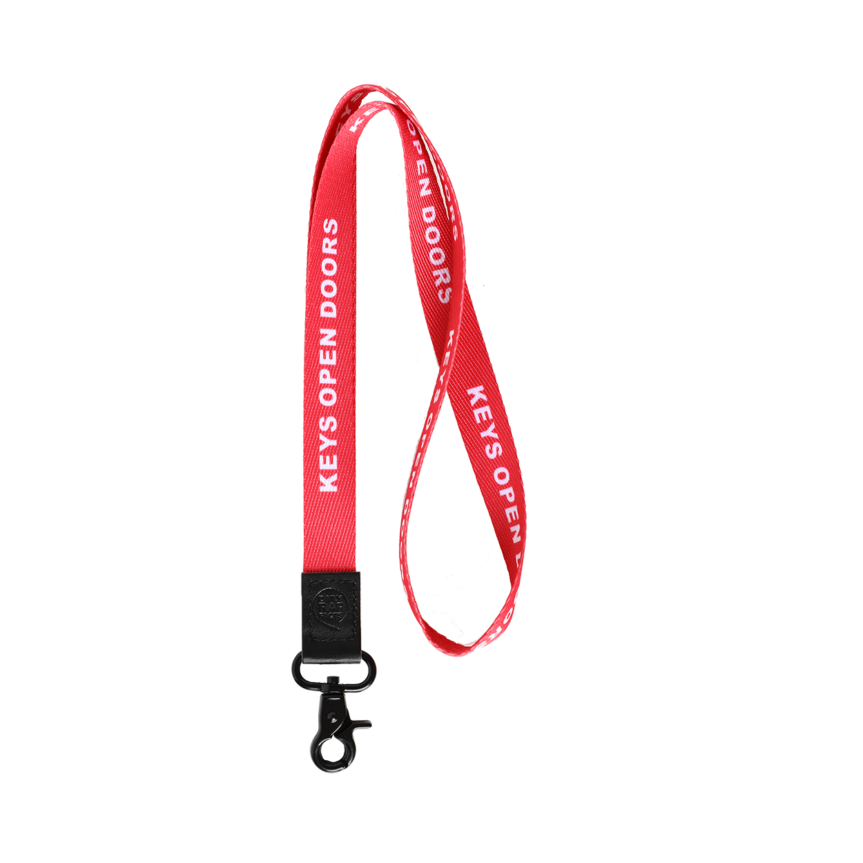 Keys Open Doors Lanyard (Red)